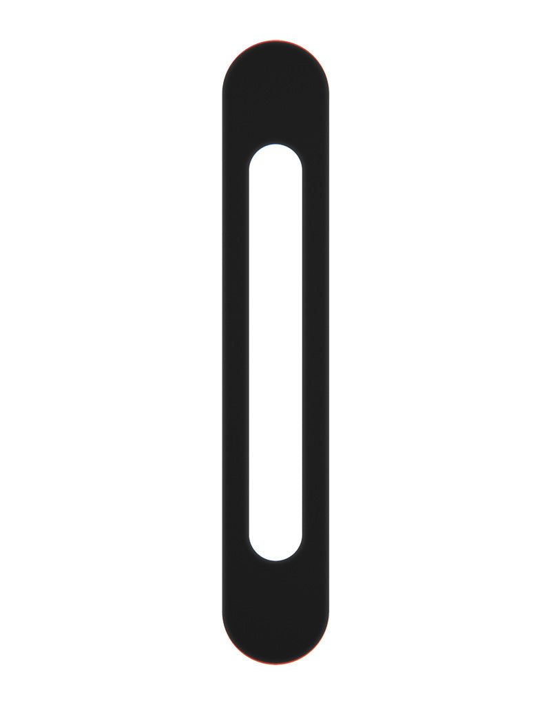 Mood Modern Mezuzah | Premium Cover | Cutaway Black | Uvtuvo Judaica & Jewish Gifts