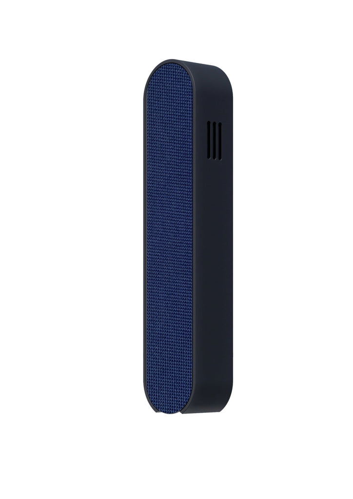Modern Mezuzah - Mood - Black - Blue Cloth - Uvtuvo Modern Judaica Jewish Gift
