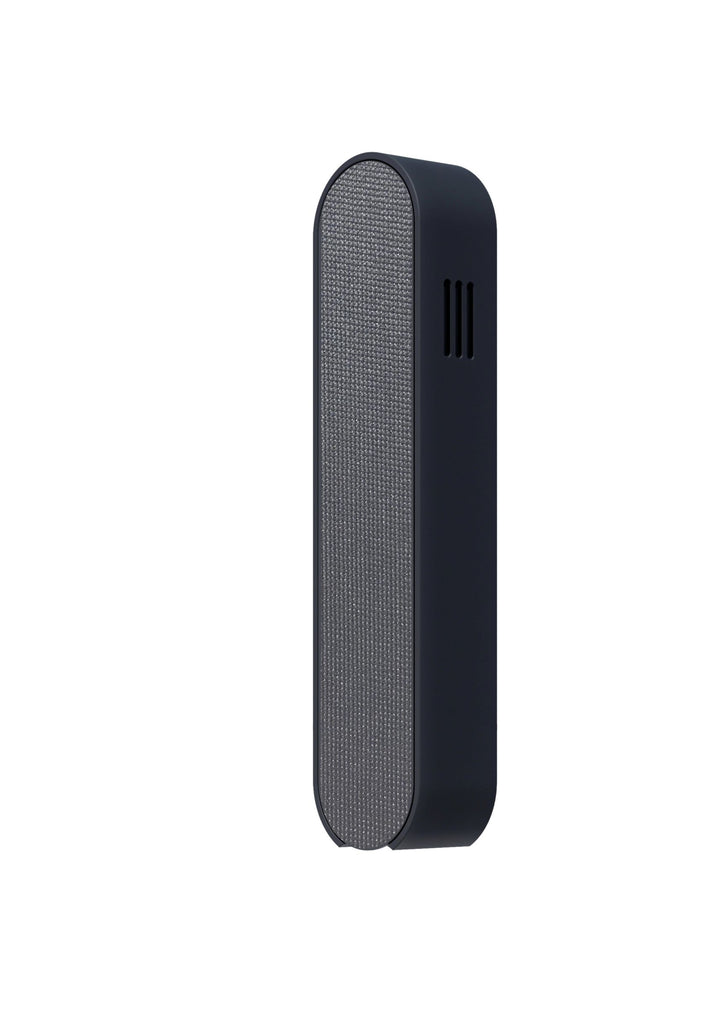 Modern Mezuzah - Mood - Black - Gray Cloth - Uvtuvo Modern Judaica Jewish Gift