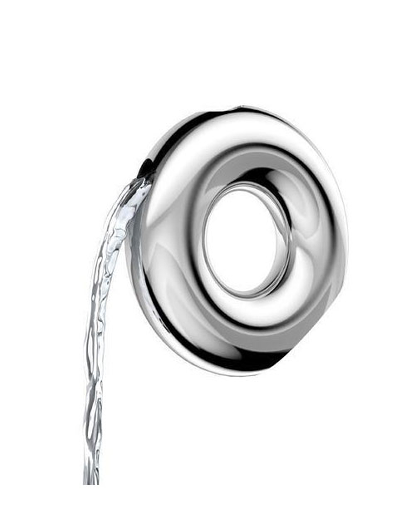 O Washing Cup & Vase | Polished Stainless | Uvtuvo Modern Judaica