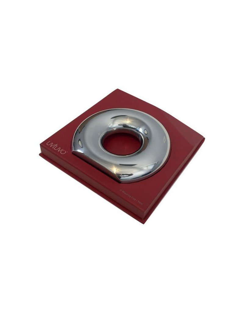 O Washing Cup & Vase | Polished Stainless | Uvtuvo Modern Judaica