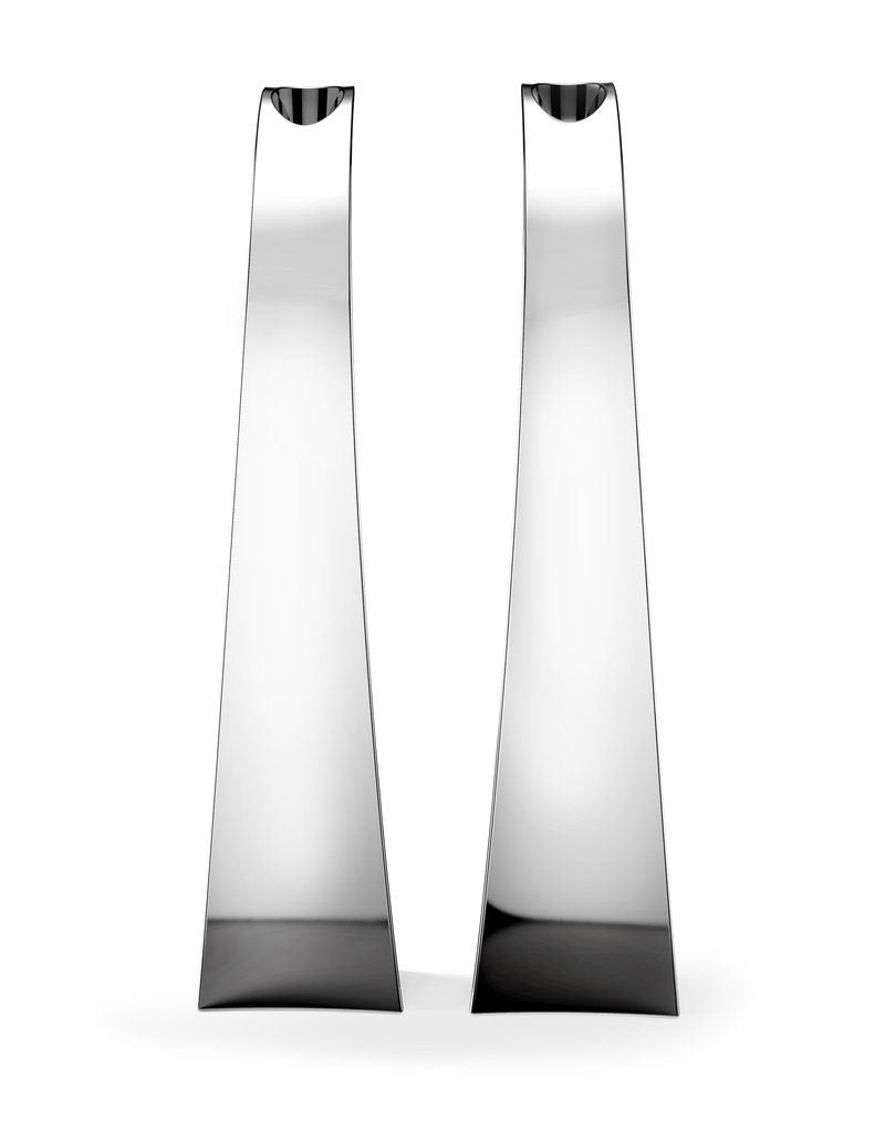 Aura Candleholder Set | Uvtuvo Modern Judaica