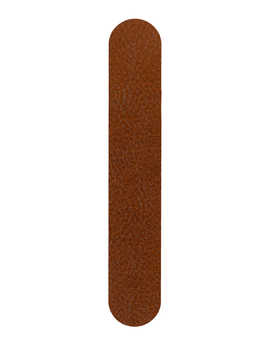 Mood Modern Mezuzah | Premium Cover | Brown Leather | Uvtuvo Judaica & Jewish Gifts