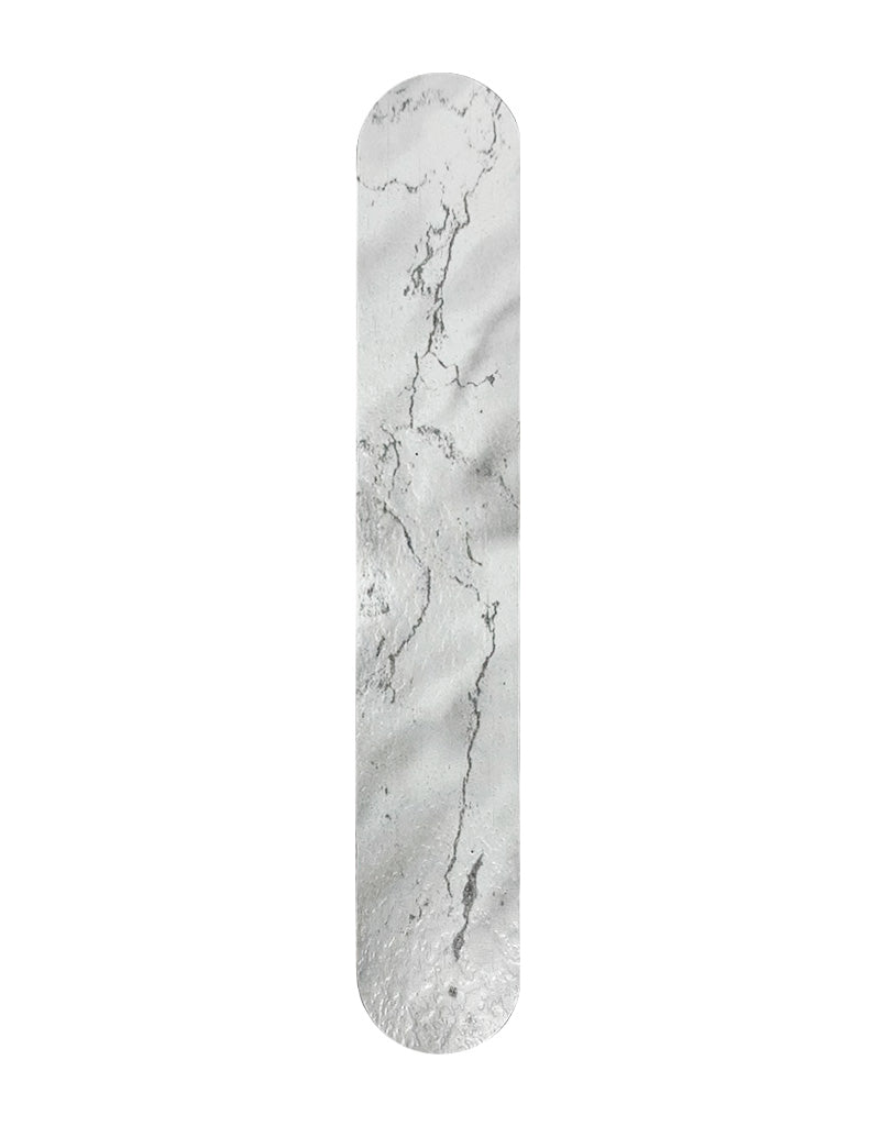 Mood Modern Mezuzah | Premium Cover | White Stone | Uvtuvo Judaica & Jewish Gifts